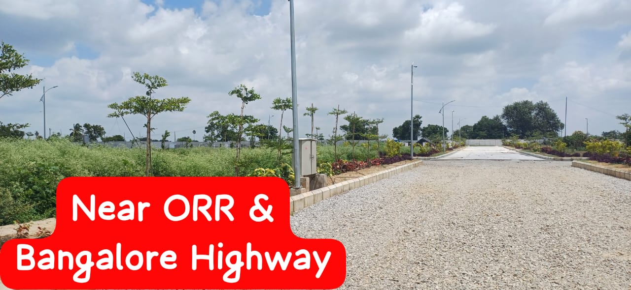 HMDA OPEN PLOTS FOR SALE IN TUKKUGUDA- KONGARAKALAN NER ORR